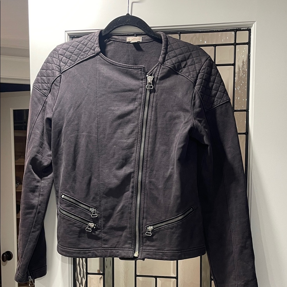 GAP Black Quilted Jacket